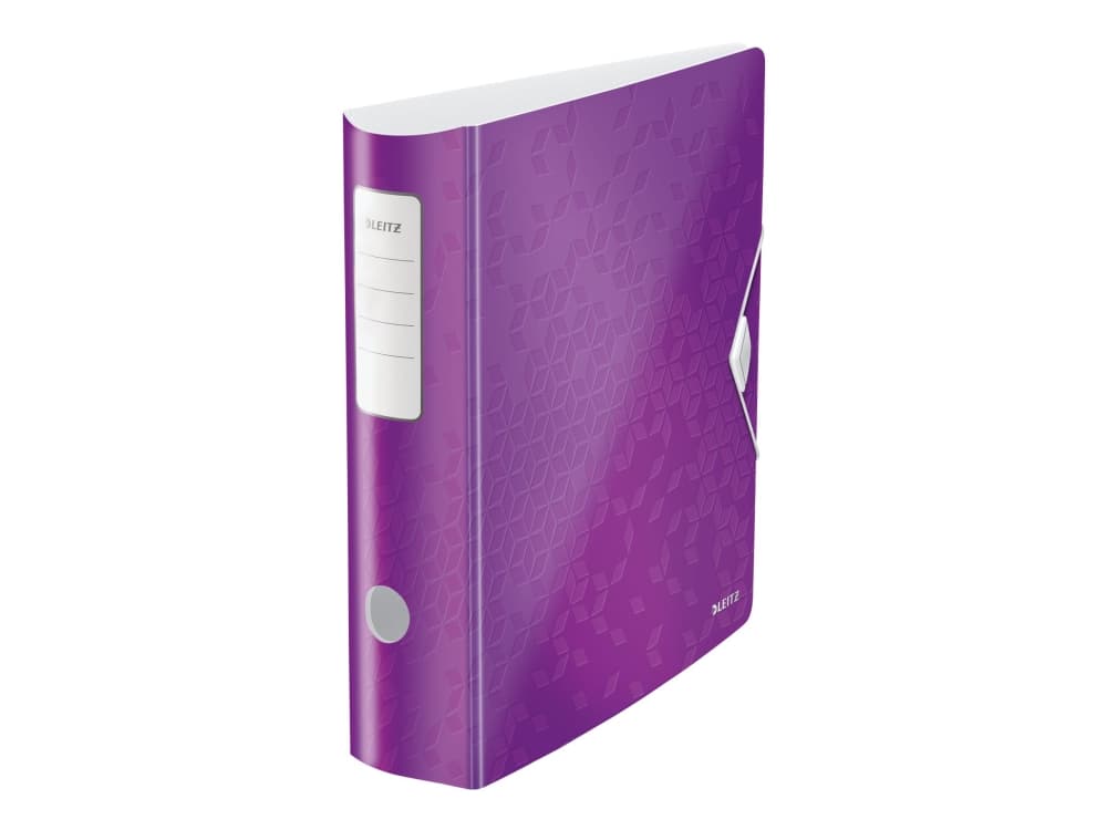 Leitz WOW Active mappi PP A4/80mm, A4, Solumuovi, Violetti, 500 arkkia, 80 g/m², 8,2 cm