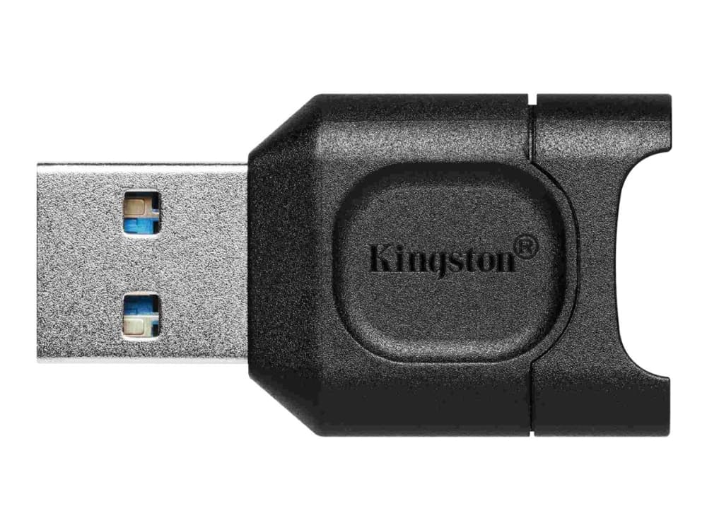 Kingston MobileLite Plus - Kortinlukija (microSD, microSDHC, microSDXC, microSDHC UHS-I, microSDXC UHS-I, microSDHC UHS-II, microSDXC UHS-II) - USB 3.2 Gen 1