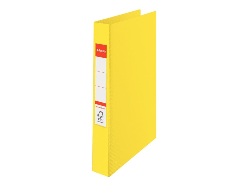 Esselte rengaskansio FSC® A4 2RR/25 mm, A4, Muovi, Keltainen, 2,5 cm, 42 x 255 x 318 mm