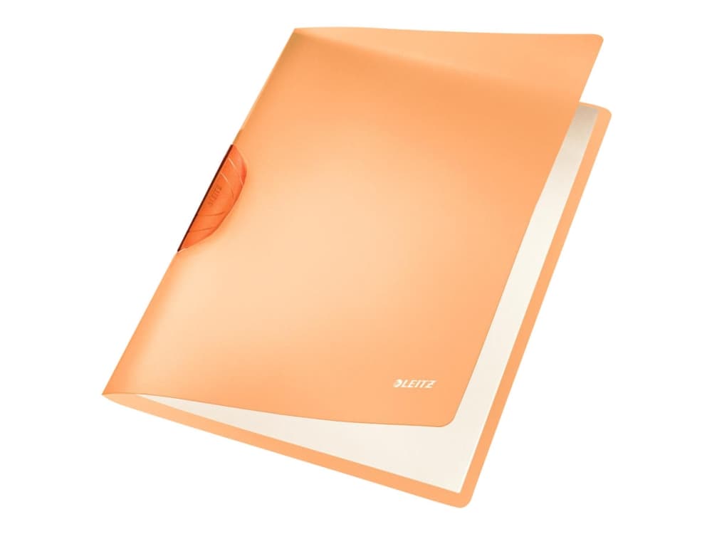 Leitz ColorClip puristuskansio Rainbow, Oranssi, Polypropeeni (PP), 30 arkkia, A4, 220 mm, 310 mm
