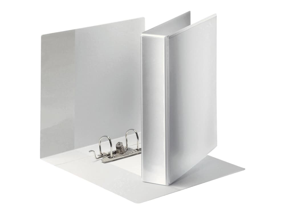 Esselte esityskansio A4+ 50mm, A4, Muovi, Valkoinen, 350 arkkia, 80 g/m², 5 cm