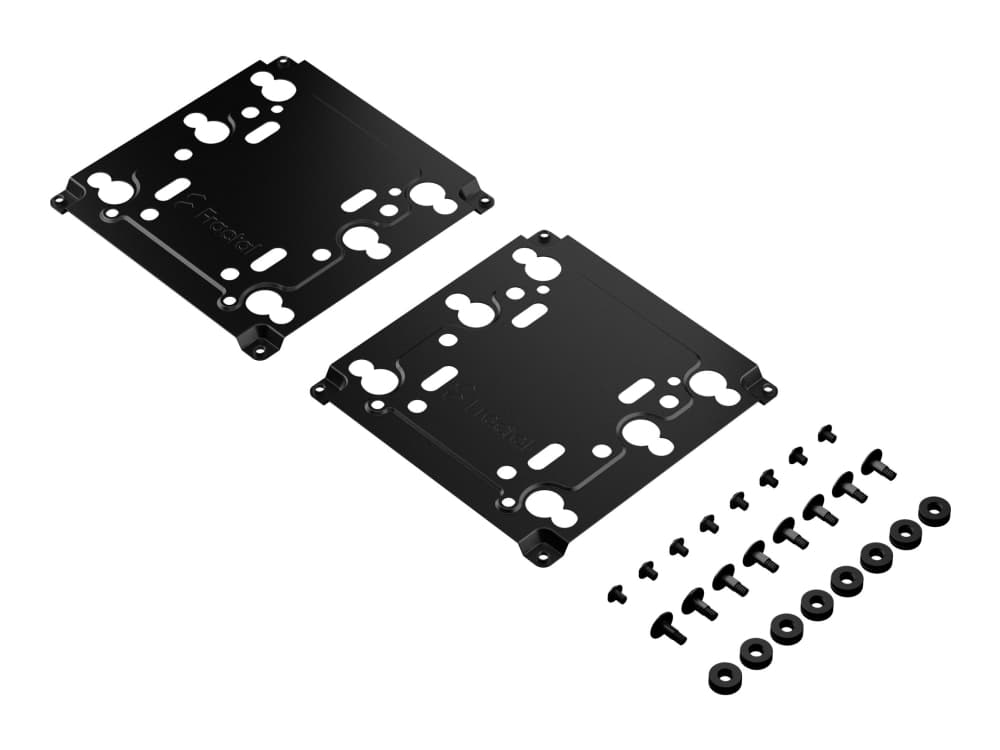 Fractal Design FD-A-BRKT-003, Universaali, Kiintolevyn kiinnike, Terästä, Musta, 2.5,3.5, 120 mm