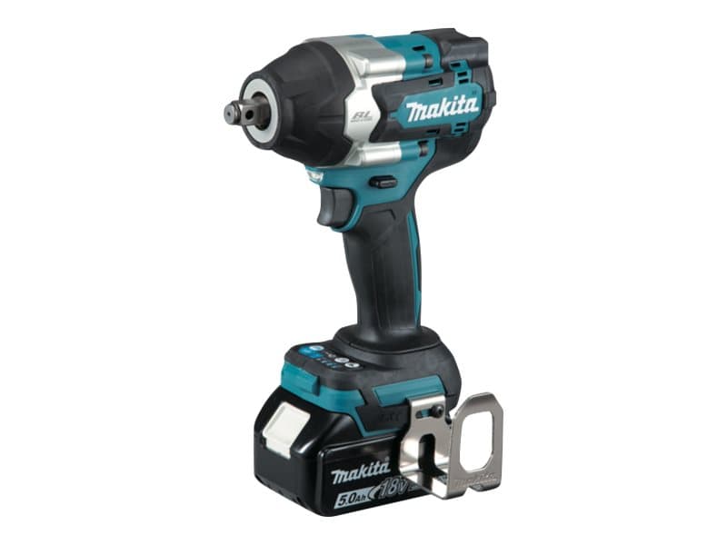 Makita DTW700RTJ - Iskevä jakoavain - akkukäyttöinen - 1/2 nelikulmaveto - 700 N-m - 2 akkua - 18 V