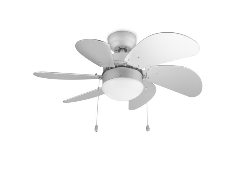 Tristar VE-5810, Kotitaloustuuletin lavoilla, Hopea, Katto, Metalli, 45,2 dB, 240 RPM