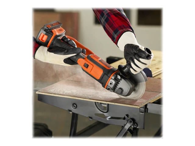 BLACK+DECKER BCG720N-XJ - Kulmahiomakone - akkukäyttöinen - 125 mm - ilman akkua - 18 V