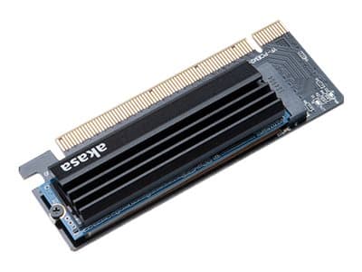 Akasa Akasa M.2 PCIe-sovitin jäähdyttimellä - musta