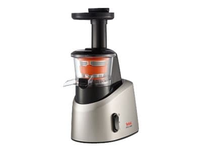 Tefal Infiny Juice, Mehustin, Musta, Ruostumaton teräs, Vaihe, 82 RPM, 0,8 L, Pehmeä/kova