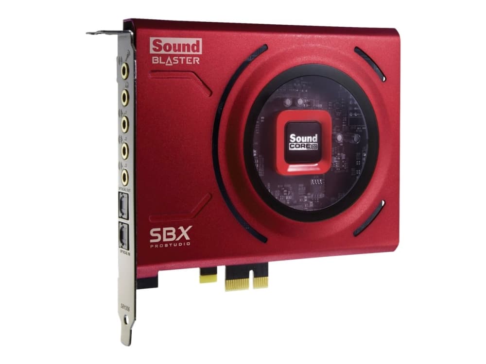 Creative Labs Sound Blaster Z, 5.1 kanavaa, Sisäinen, 24 bittiä, 116 dB, PCI-E