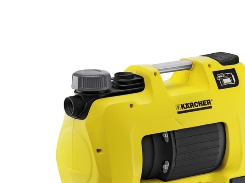 Kärcher BP 3 Home & Garden, 800 W, 4 bar, 3300 l/h, Musta, Keltainen