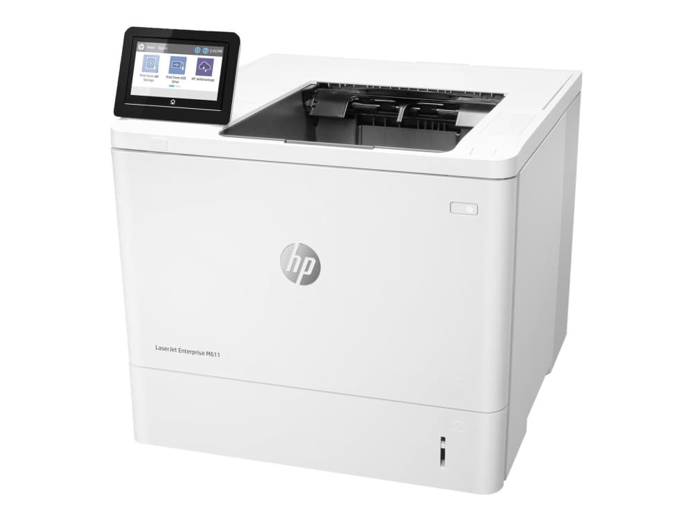 HP LaserJet Enterprise M611dn, Tulostus, Kaksipuolinen tulostus, Laser, 1200 x 1200 DPI, A4, 61 ppm, Kaksipuolinen tulostus, Verkkovalmius