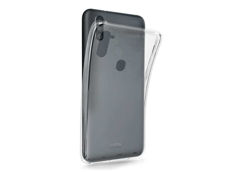 SBS TESKINSAA12T, Suojus, Samsung, Galaxy A12, 16,5 cm (6.5), Läpinäkyvä