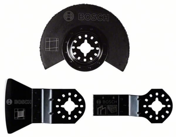 Bosch - Pistosaha- ja segmenttisahanteräsarja - puulle, metallille - 3 kpl - Starlock