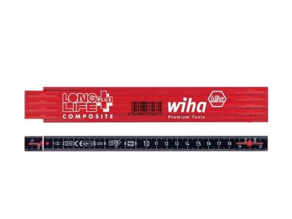 Wiha 410 2005, Metrinen, 2 m, 15 mm, 124 g