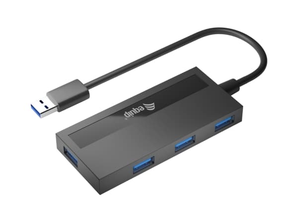 Equip 128956, USB 3.2 Gen 1 (3.1 Gen 1) Type-A, USB 3.2 Gen 1 (3.1 Gen 1) Type-A, 5000 Mbit/s, Sort, Kina, CE, RoHS