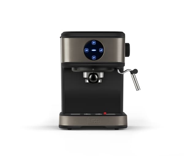 Black & Decker BXCO850E, Espressokone, 1,5 L, Jauhettu kahvi, 850 W, Musta, Ruostumaton teräs