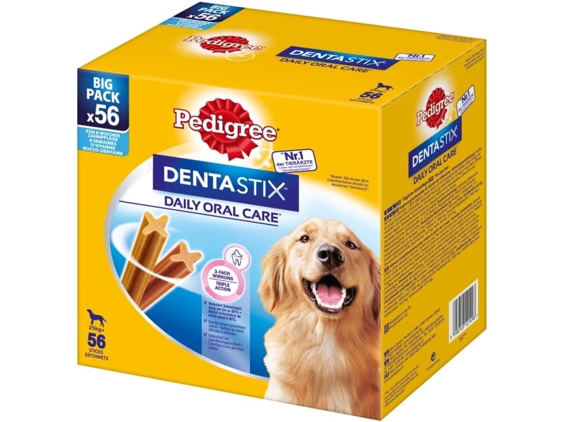 Pedigree Denta Stix, Aikuinen, labradorinnoutaja, Maxi (26 - 44 kg), Pihvi, Kana, 2,16 kg