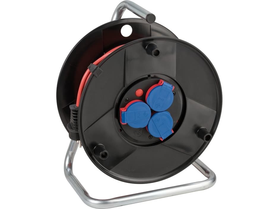 Brennenstuhl 1098540001, Musta, Muovi, 40 m, IP44, 290 mm, 190 mm