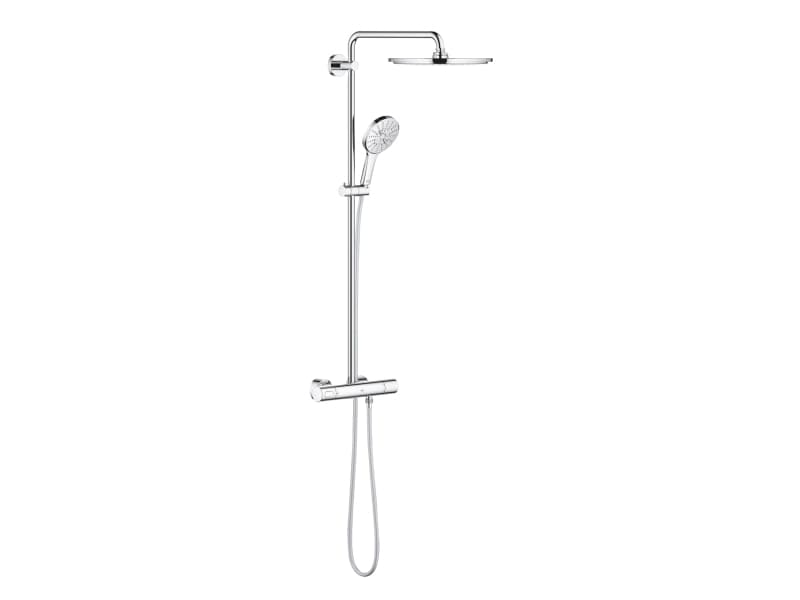 GROHE Rainshower Smartactive 310, 111,8 cm, 1,75 m, Seinä, Kromi, G1/2