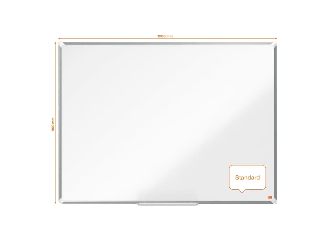 Whiteboardtavle Premium Plus emaljeret 120x90 cm