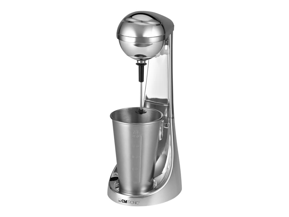 Clatronic BM 3472, Seisova tehosekoitin, Kromi, Sekoitus, 0,65 L, Ruostumaton teräs, 65 W