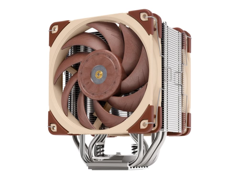 Noctua NH-U12A PC-jäähdytin Komponentti prosessorijäähdytin 12 cm Beige, Ruskea, Hopea 1 kpl