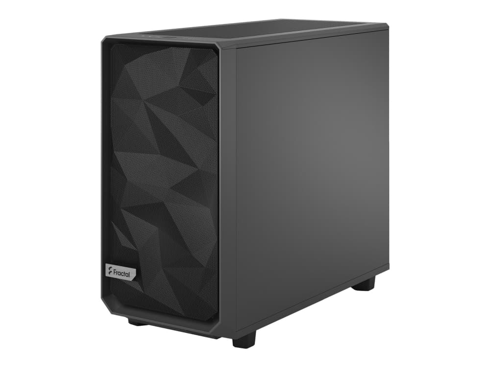 Fractal Design Meshify 2, Tower, PC, Musta, ATX, EATX, mikro ATX, Mini-ITX, Terästä, Pelaaminen