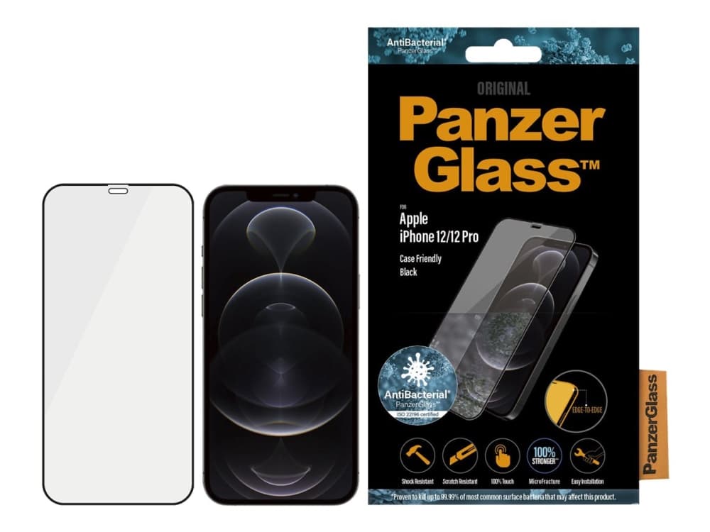 PanzerGlass™ | Näytönsuoja -Ultra-Wide Fit | iPhone 12/12 Pro