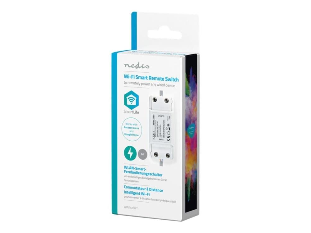 Nedis WIFIPS10WT, Älykytkin, Valkoinen, 100 - 240 V, 50 Hz, 0 - 50 °C