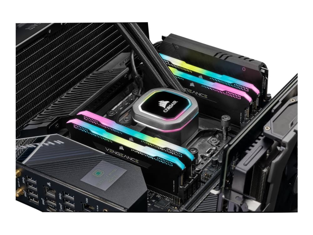 CORSAIR DDR4 32GB 2x16GB 3200MHz DIMM CL16 VENGEANCE RGB Pro SL Musta 1.35V XMP 2.0 CORSAIR DDR4 32GB 2x16GB 3200MHz DIMM CL16 VENGEANCE RGB Pro SL Musta 1.35V XMP 2.0
