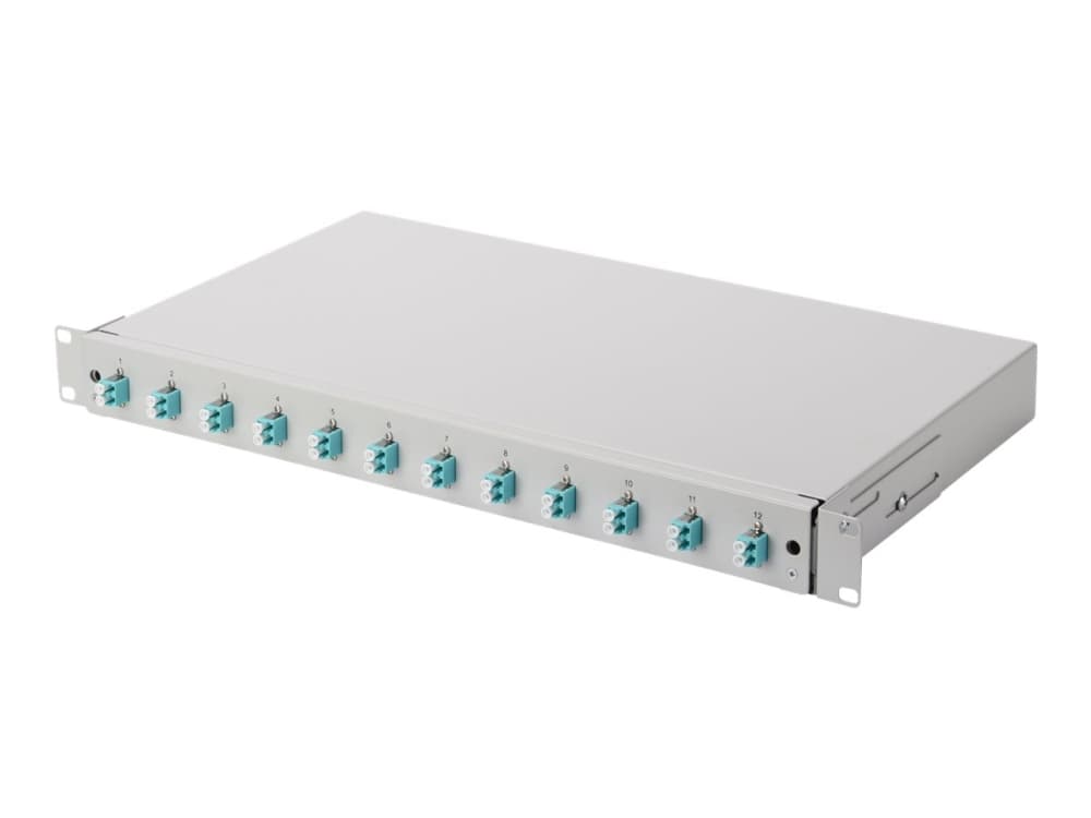 Digitus DN-96331/3, LC, Harmaa, Terästä, Zirkoniumkeramiikka, OM3, 1 kpl