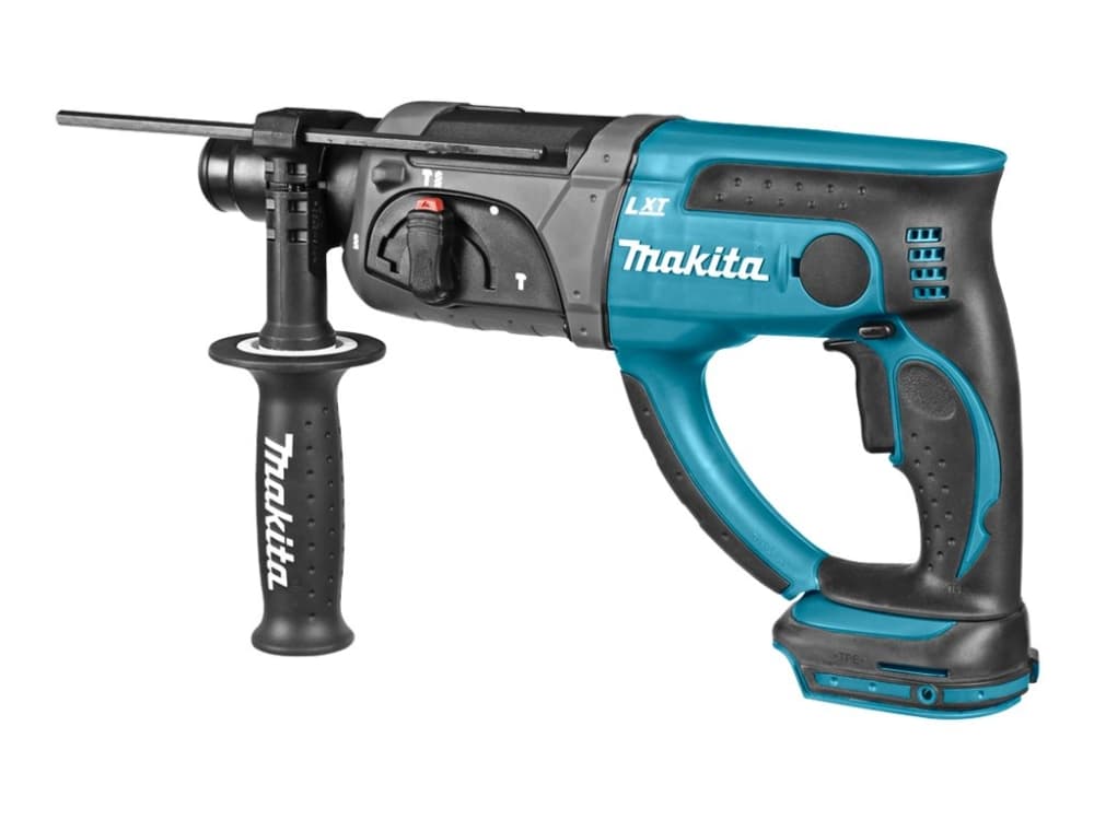 Makita DHR202ZJ, Musta, Sininen, Hopea, 2 cm, 1100 RPM, 1,9 J, 4000 bpm, 1,3 cm