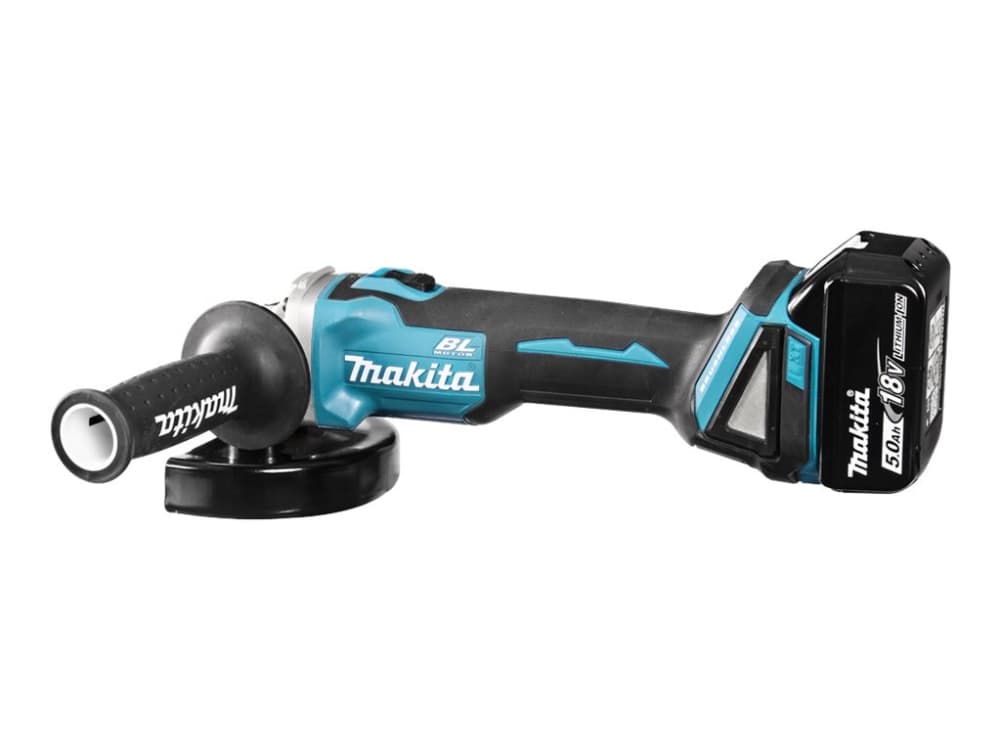 Makita DGA506RTJ - Kulmahiomakone - 125 mm - 2 akkua - 18 V