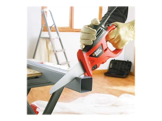 Black & Decker KS880EC-QS, Pokasaha, Metalli, Muovi, Puu, Oranssi, 23,9 cm