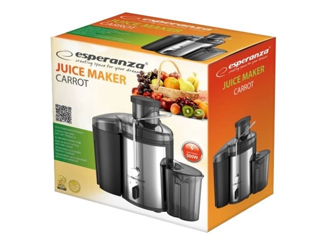 Esperanza EKJ002, Musta, Ruostumaton teräs, 1,15 m, Painikkeet, Metalli, 500 W, 230 V