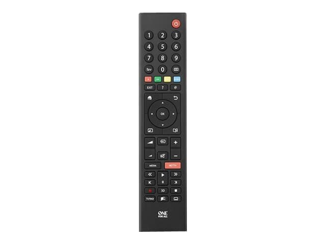 One For All TV Replacement Remotes Grundig-television vaihtokaukosäädin, TV, IR Langaton, Painikkeiden painaminen, Musta