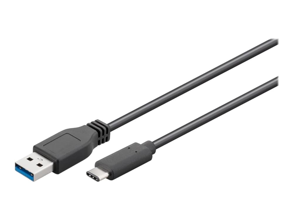 MicroConnect - USB-kaapeli - USB-C (uros) - USB Type A (uros) - USB 3.2 Gen 1 - 3 m - musta