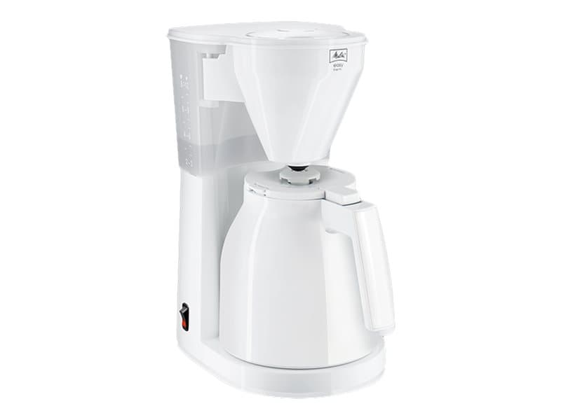 Melitta 1023-05, Suodatinkahvinkeitin, Jauhettu kahvi, 1050 W, Valkoinen