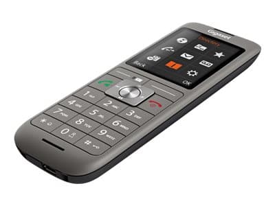 Gigaset CL660HX, DECT-puhelin, Kaiutinpuhelin, 400 entries, Tekstiviestijärjestelmä (SMS), Harmaa