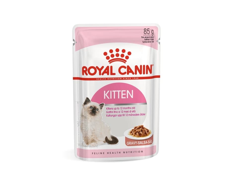 Royal Canin Kitten Gravy, Kissanpentu, Kaikille roduille, 12x85 g
