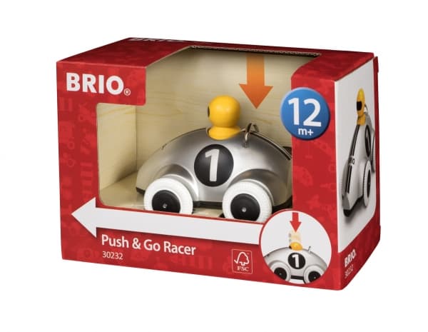 BRIO 30232 Push & Go Racerbil, erikoispainos