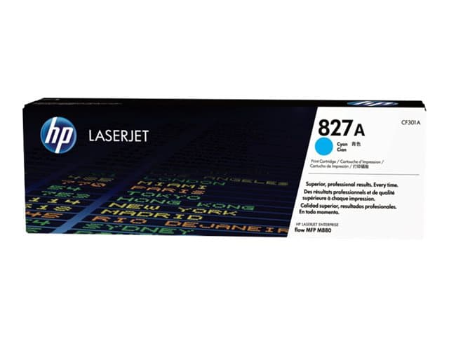 HP 827A, alkuperäinen syaani LaserJet-värikasetti, 32000 sivua, Syaani, 1 kpl