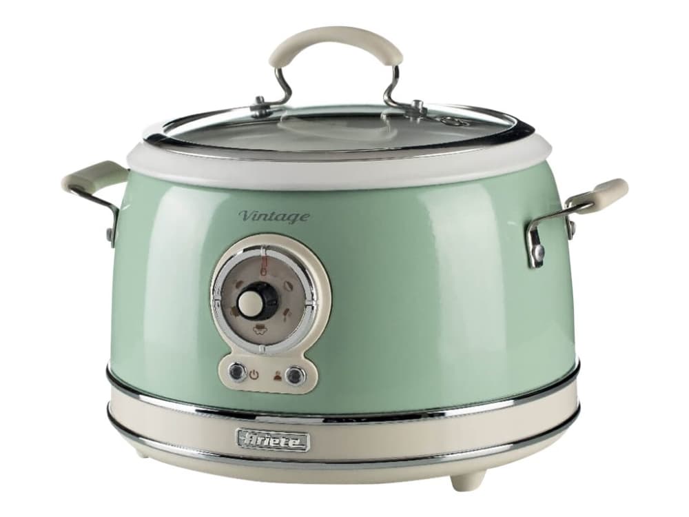 Ariete Vintage 2904 - Riisinkeitin/hidas keitin - 3,5 litraa - 700 W - vihreä