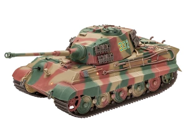 Revell Tiger II Ausf.B (Henschel Turr), Panssarivaunumalli, 1:35, Tiger II, Hanstik, Muovi, 250 kpl