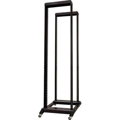 TOTEN, 19 golvrack, 42U, 600x800mm, omonterat, svart