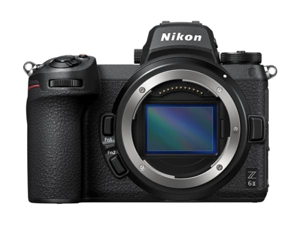 Nikon Z 6II, 24,5 MP, 6048 x 4024 pikseliä, CMOS, 4K Ultra HD, Kosketusnäyttö, Musta