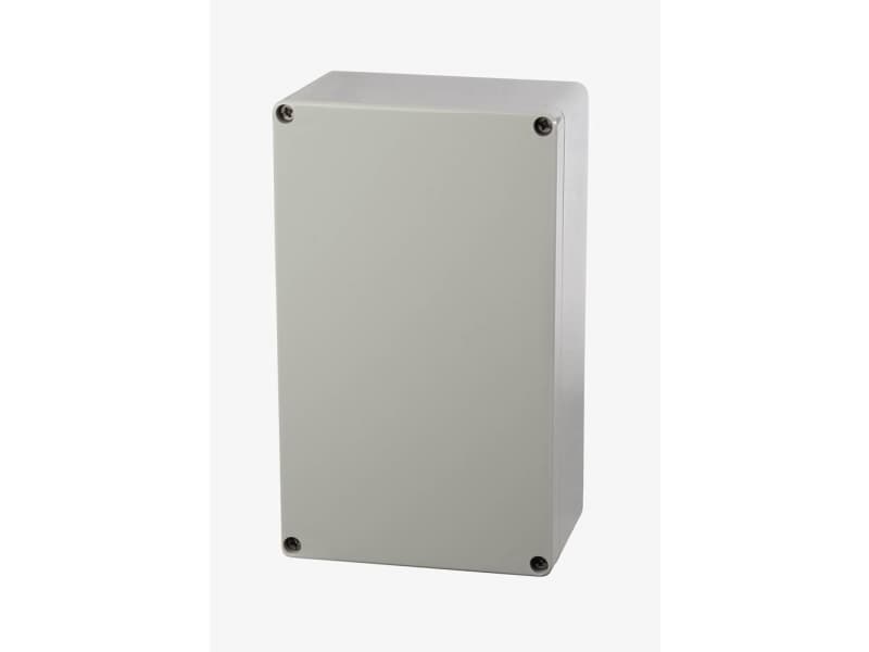 FIBOX Montageboks ABS 120 x 200 x 75 mm ja gråt dæksel IP 66 ja IP 67 Euronord-sarja