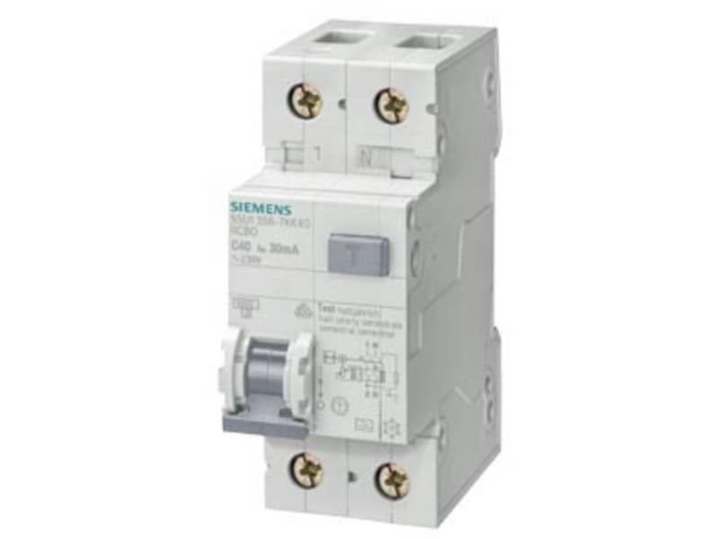 Yhdistelmäkytkin 300mA, 6kA, 1-napainen + nolla C 10A