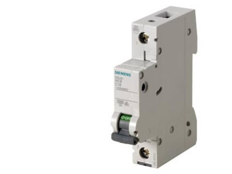 Siemens 5SL61017 5SL6101-7 Ledningssikkerikkerhedsafbryder 1 A 400 V