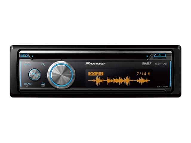 Pioneer DEH-X8700DAB - Bil - CD-modtager - korvakäytävään asennettava - Single-DIN - 50 watt x 4