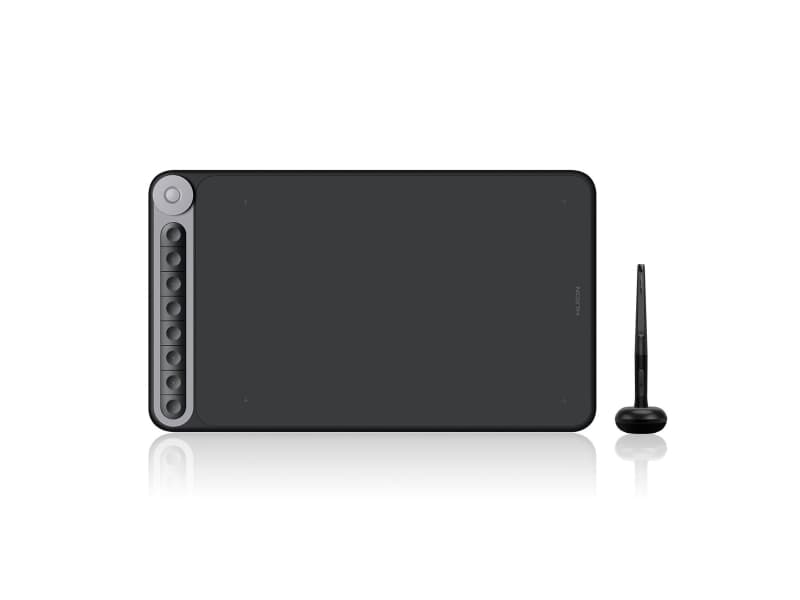 HUION Q620M, Langallinen & langaton, 5080 lpi, 266,7 x 166,7 mm, USB, 1 cm, Musta